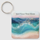 Search for ocean blue key rings Watercolor