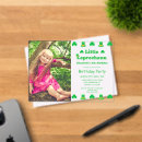 Search for leprechaun birthday invitations Green