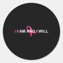 Search for pink ribbons stickers Cancer fighter