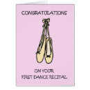 Search for dance recital congratulations cards Pink