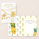Search for beach party cards Pineapple