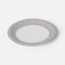Search for calligraphy in arabic paper plates Background