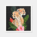Search for cheetah napkins Tropical