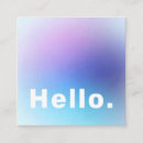 Search for lilac business cards Typography