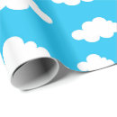 Search for baby boy birthday wrapping paper Clouds