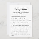 Search for baby shower trivia games Calligraphy