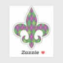 Search for fleur de lis pattern stickers Green
