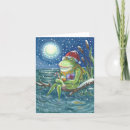 Search for cute frog christmas cards Santa