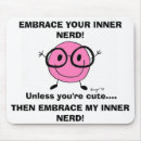 Search for nerd mousepads Funny