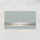 Search for blue and silver business cards Professional