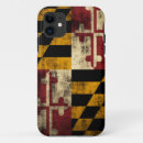 Search for maryland flag iphone cases Vintage