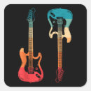 Search for retro guitar stickers Electric