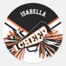 Search for black white orange stickers Sports