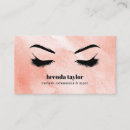 Search for eyelash business cards Aesthetician