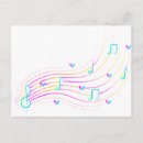 Search for treble clef note postcards Musical