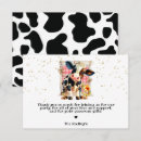 Search for farm animal thank you cards Rustic