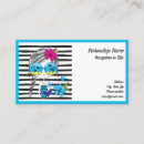 Search for beaching it business cards Cute