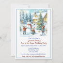 Search for snowman birthday invitations Party