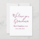Search for grandparents postcards Best grandma ever