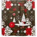 Search for vintage christmas shower curtains Festive