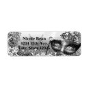 Search for snowflake birthday return address labels Glitter