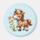 Search for funny animals magnets Illustration
