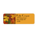 Search for seasonal return address labels Fall
