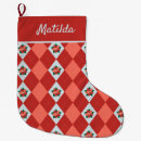 Search for argyle christmas stockings Red