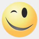 Search for winking face stickers Yellow