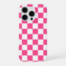 Search for pink and white iphone cases Chequerboard