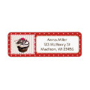 Search for polka dot labels Cupcake