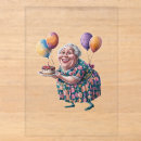 Search for funny old lady birthday invitations Cute nana birthday