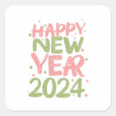 Search for funny new year stickers Party