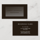 Search for transparent business cards Modern
