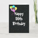 Search for balloons on 50th birthday cards Glitter