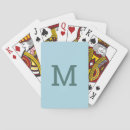 Search for light blue playing cards Modern