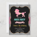 Search for poodle birthday invitations Party