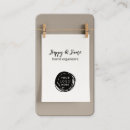 Search for clothing boutique business cards Minimal