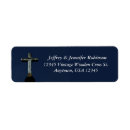 Search for wooden return address labels Christian