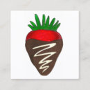 Search for chocolate strawberries business cards Bakery