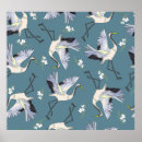 Search for crane bird posters Vintage