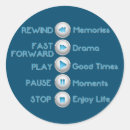 Search for control stickers Blue