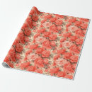 Search for coral wrapping paper Bridal shower