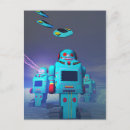 Search for attackers postcards Science fiction