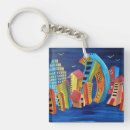 Search for fun yellow key rings Blue