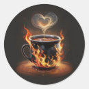 Search for hot coffee stickers Heart