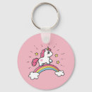 Search for cartoon unicorn key rings Kawaii
