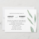 Search for olive branch wedding invitations Sage