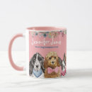 Search for cute dog watercolor mugs Pink