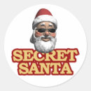 Search for funny secret santa stickers Xmas